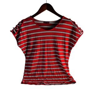 Sheila Rose Red, Stretchy Women's Shirt/Blouse Size L